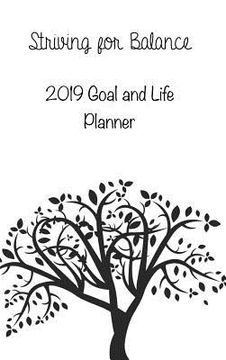 portada Striving for Balance Goals and Life Planner