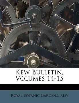 portada kew bulletin, volumes 14-15