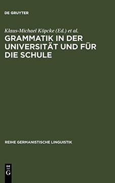 portada Grammatik in der Universität und für die Schule (en Alemán)