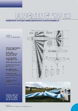 portada Flugzeugtypen 1. Segelflugzeuge: Dokumente zum Bau vorbildgetreuer Flugzeugmodelle (en Alemán)