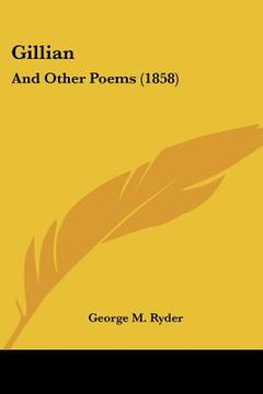 portada gillian: and other poems (1858) (en Inglés)