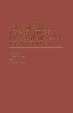 portada Communist Legislatures in Comparative Perspective (en Inglés)