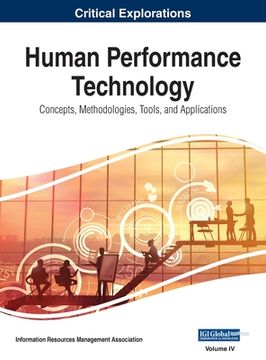 portada Human Performance Technology: Concepts, Methodologies, Tools, and Applications, VOL 4 (en Inglés)