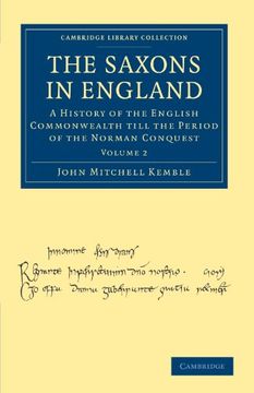 portada The Saxons in England 2 Volume Set: The Saxons in England - Volume 2 (Cambridge Library Collection - Medieval History) (in English)