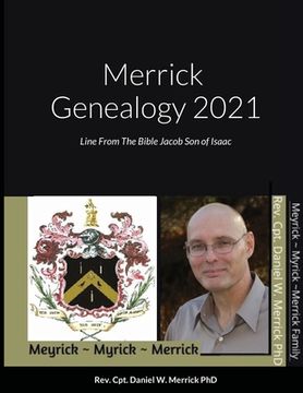 portada Merrick Genealogy 2021: Line From The Bible Jacob Son of Isaac (en Inglés)
