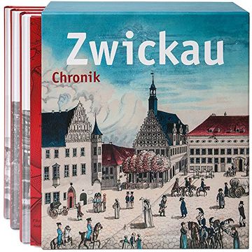 portada Chronik Zwickau: 3 Bände im Schuber Inkl. Kartenmappe 