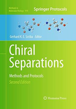 portada Chiral Separations: Methods and Protocols (Methods in Molecular Biology, 970) (in English)