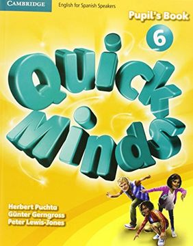 portada Quick Minds Level 6 Pupil's Book with Online Interactive Activities Spanish Edition (en Inglés)