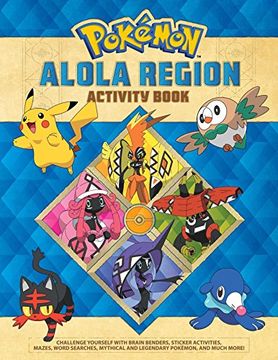 portada Pokemon Alola Region Activity Book (en Inglés)