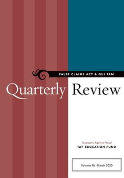 portada False Claims Act & Qui Tam Quarterly Review (en Inglés)
