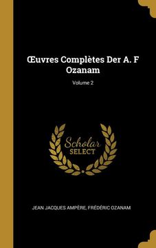 portada Œuvres Complètes der a. F Ozanam; Volume 2 (in French)