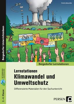 portada Lernstationen Klimawandel und Umweltschutz (en Alemán)