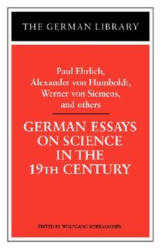 portada german essays on science in the nineteenth century (in English)