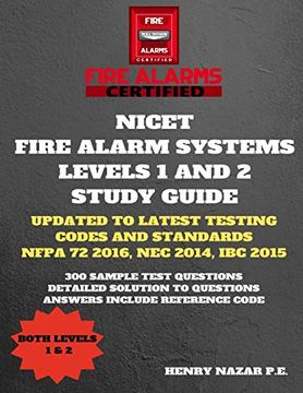 portada Nicet Fire Alarm Systems Levels 1 & 2 Study Guide (in English)