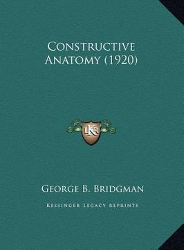 portada constructive anatomy (1920)