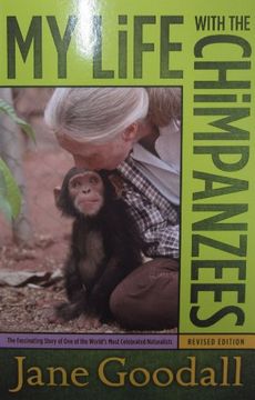 portada My Life With the Chimpanzees (en Inglés)