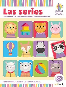 portada Aprender Jugando- Libro con Figuras Troqueladas- las Series (in Spanish)
