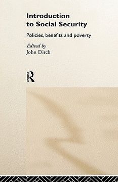 portada introduction to social security: policies, benefits and poverty (en Inglés)