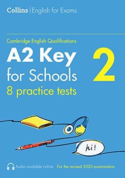 portada Practice Tests for a2 key for Schools (Ket) (Volume 2) (Collins Cambridge English) (en Inglés)