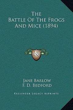 portada the battle of the frogs and mice (1894)