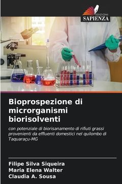 portada Bioprospezione di microrganismi biorisolventi (en Italiano)