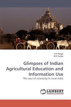 portada glimpses of indian agricultural education and information use