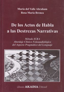 portada De los Actos de Habla a las Destrezas Narrativas (in Spanish)