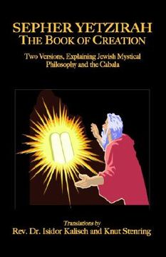 portada sepher yetzirah: the book of creation (in English)