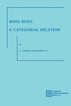 portada Mind-Body: A Categorial Relation (en Inglés)
