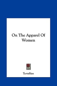 portada on the apparel of women (en Inglés)