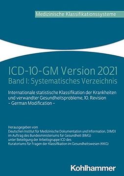 portada ICD-10-GM Version 2021: Band I: Systematisches Verzeichnis (in German)