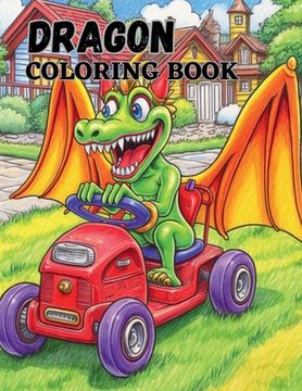 portada Fantasy Dragon Coloring Book (en Inglés)