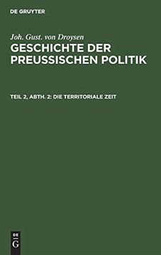 portada Die Territoriale Zeit (in German)