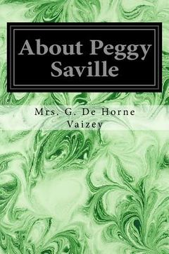portada About Peggy Saville (en Inglés)