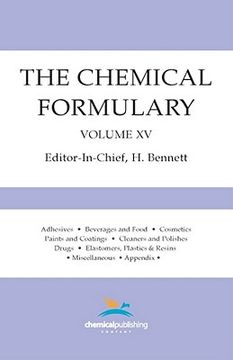portada the chemical formulary, volume 15 (en Inglés)
