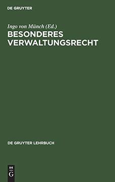 portada Besonderes Verwaltungsrecht (de Gruyter Lehrbuch) (German Edition) [Hardcover ] 