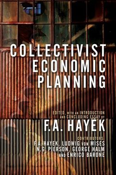 portada Collectivist Economic Planning (in English)