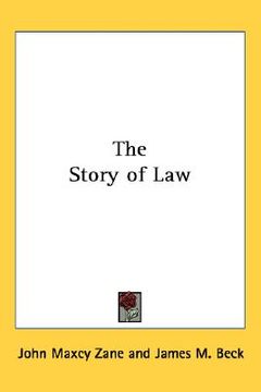 portada the story of law (en Inglés)