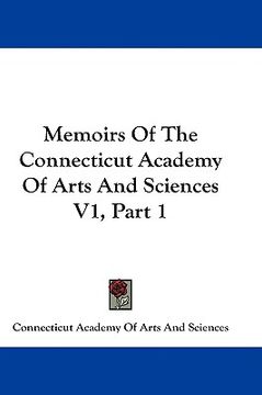 portada memoirs of the connecticut academy of arts and sciences v1, part 1 (en Inglés)