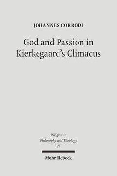 portada God and Passion in Kierkegaard's Climacus (in English)