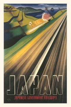 portada Vintage Journal Japanese Railways Travel Poster (in English)