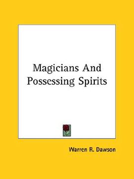 portada magicians and possessing spirits (in English)