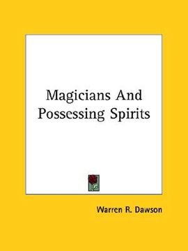 portada magicians and possessing spirits (en Inglés)