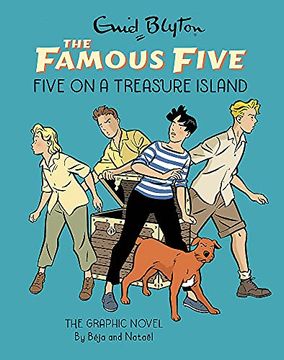 portada Famous Five Graphic Novel: Five on a Treasure Island: Book 1 (en Inglés)