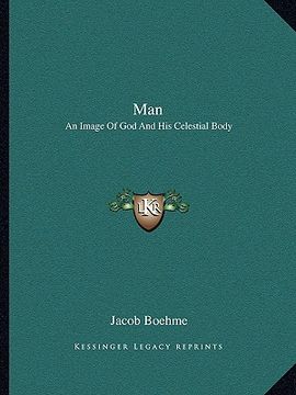 portada man: an image of god and his celestial body