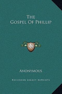 portada the gospel of phillip (en Inglés)