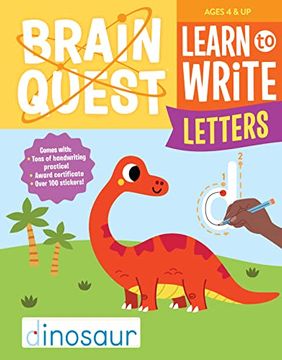 portada Brain Quest Learn to Write: Letters (en Inglés)