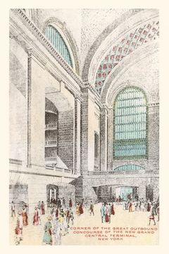 portada Vintage Journal Grand Central Station, Interior (en Inglés)