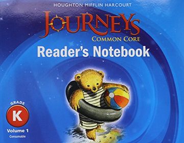 portada Journeys: Common Core Reader's Not Consumable Volume 1 Grade k 