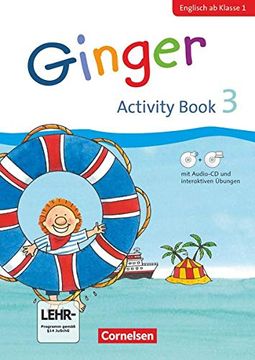 portada Ginger - Early Start Edition 3. Schuljahr - Activity Book mit Interaktiven Übungen auf Scook. De